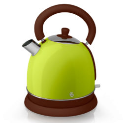 Swan Retro Dome Kettle - Lime